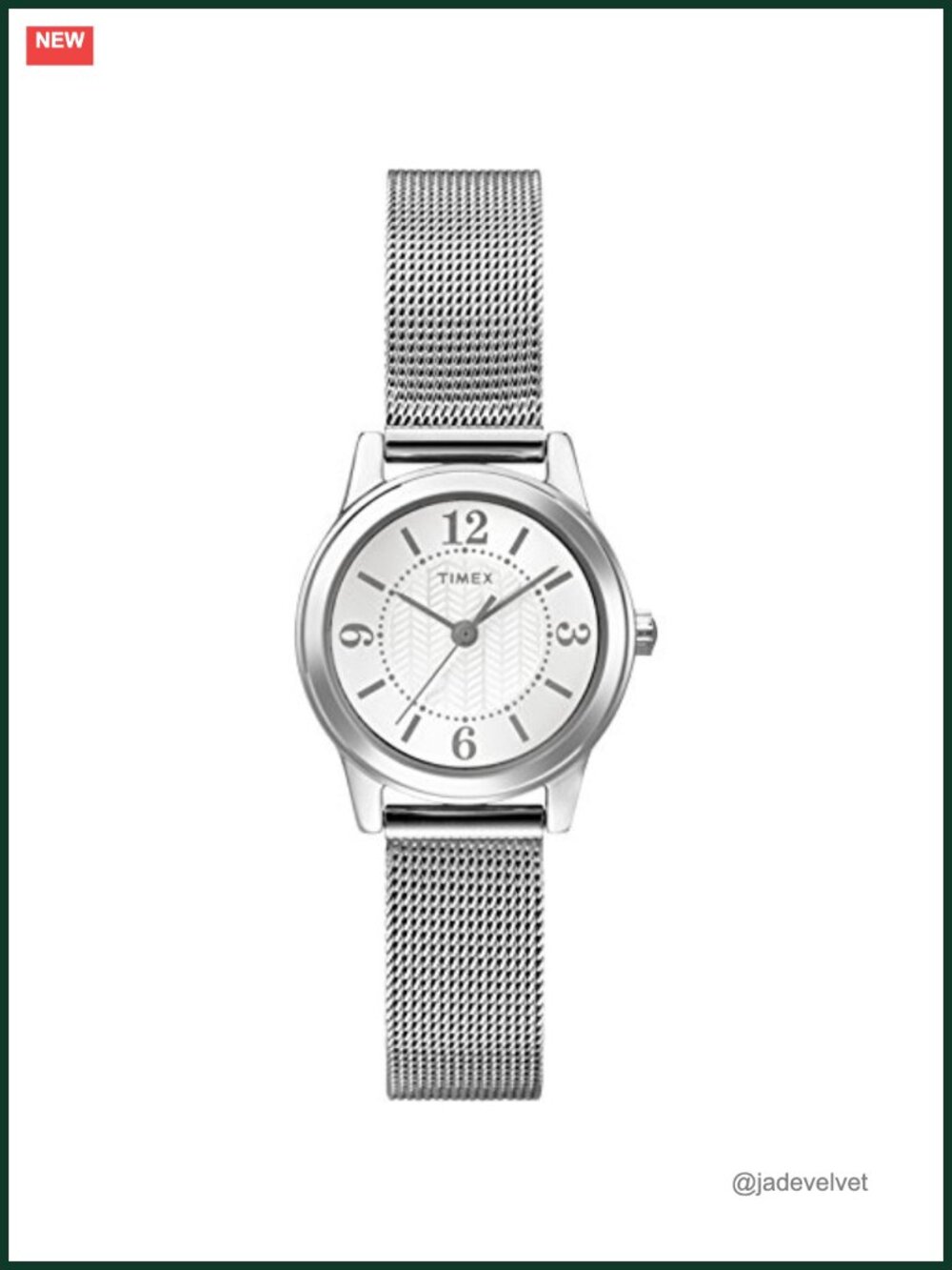 Women's Casey Dress Quartz Watch Silver-Tone Stainless Steel Mesh Bracelet